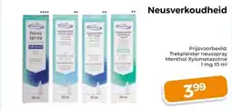 Trekpleister Neusverkoudheid aanbieding