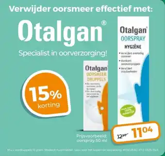 Trekpleister Otalgan aanbieding
