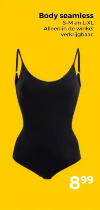 Trekpleister Body seamless aanbieding