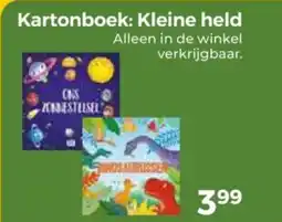 Trekpleister Kartonboek: Kleine held aanbieding