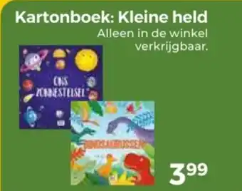 Trekpleister Kartonboek: Kleine held aanbieding