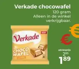 Trekpleister Verkade chocowafel aanbieding
