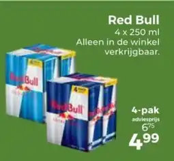 Trekpleister Red Bull aanbieding