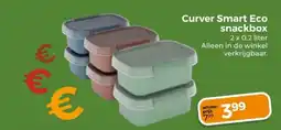 Trekpleister Curver smart eco snackbox aanbieding