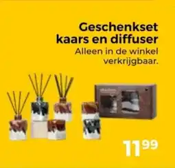 Trekpleister Geschenkset kaars en diffuser aanbieding