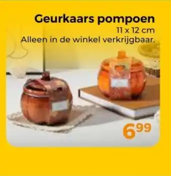 Trekpleister Geurkaars pompoen aanbieding