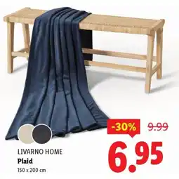 Lidl LIVARNO HOME Plaid aanbieding