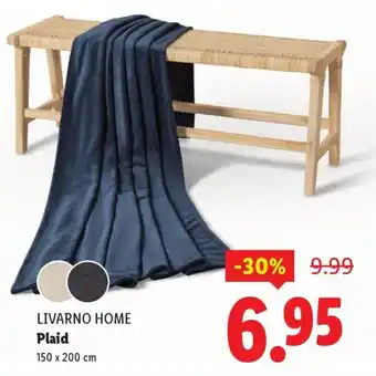 Lidl LIVARNO HOME Plaid aanbieding