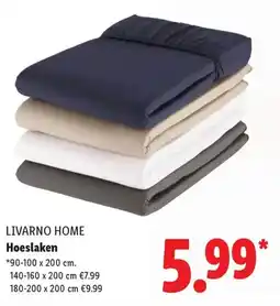 Lidl LIVARNO HOME Hoeslaken aanbieding