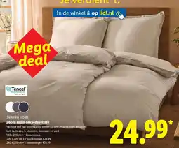 Lidl LIVARNO HOME Lyocell satijn dekbedovertrek aanbieding