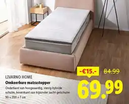 Lidl LIVARNO HOME Omkeerbare matrastopper aanbieding