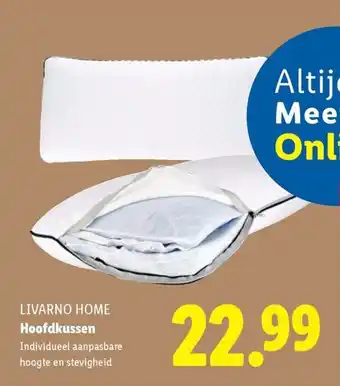 Lidl LIVARNO HOME Hoofdkussen aanbieding