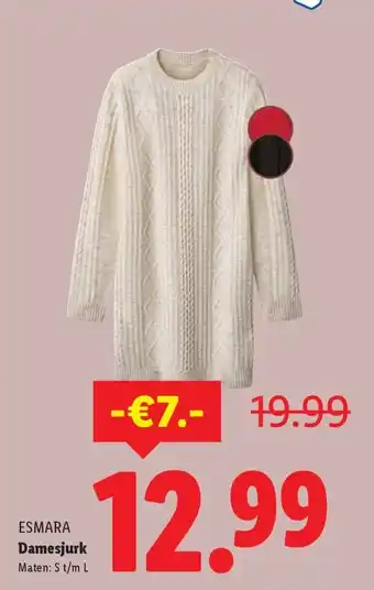 Lidl ESMARA Damesjurk aanbieding