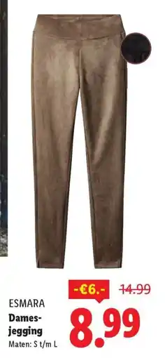 Lidl ESMARA Dames jegging aanbieding