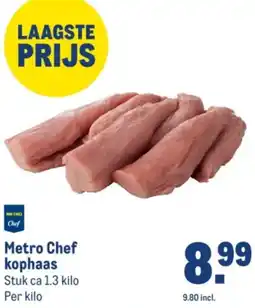 Makro Metro Chef kophaas aanbieding