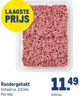 Makro Rundergehakt aanbieding