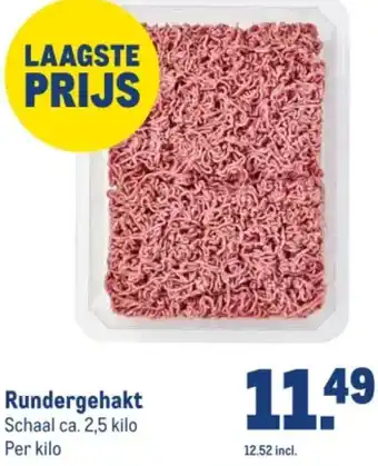 Makro Rundergehakt aanbieding