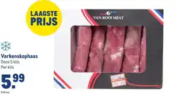 Makro Varkenskophaas aanbieding