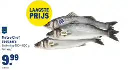 Makro Metro Chef zeebaars aanbieding