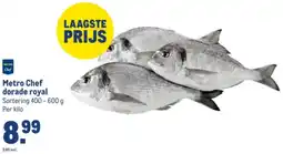 Makro Metro Chef dorade royal aanbieding