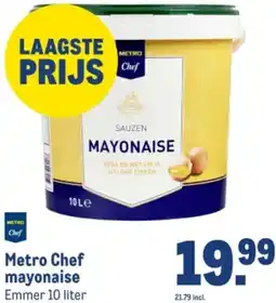 Makro Metro Chef mayonaise aanbieding