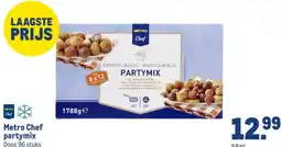 Makro Metro Chef partymix aanbieding