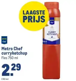 Makro Metro Chef curryketchup aanbieding