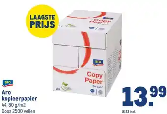 Makro Aro kopieerpapier aanbieding