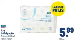 Makro Aro toiletpapier aanbieding