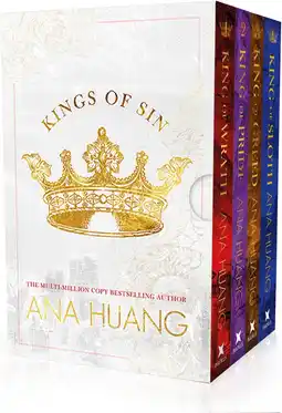 Amazon Ana Huang's King Of Series: 4-Book Boxset aanbieding
