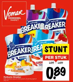 Vomar Voordeelmarkt Melkunie Breaker aanbieding