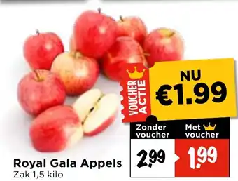 Vomar Voordeelmarkt Royal Gala Appels aanbieding