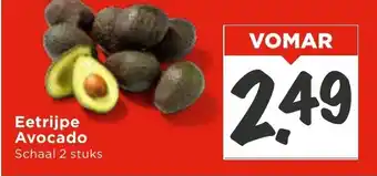 Vomar Voordeelmarkt Eetrijpe Avocado aanbieding