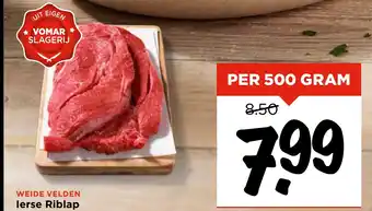 Vomar Voordeelmarkt Weide velden lerse riblap aanbieding