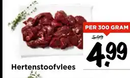 Vomar Voordeelmarkt Hertenstoofvlees aanbieding