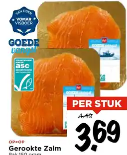 Vomar Voordeelmarkt Gerookte Zalm aanbieding