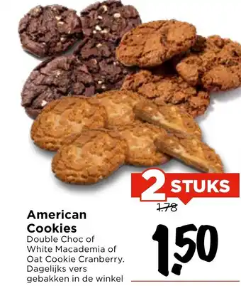 Vomar Voordeelmarkt American Cookies aanbieding