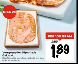 Vomar Voordeelmarkt Versgesneden Kiprollade Gekruid aanbieding