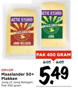 Vomar Voordeelmarkt Maaslander 50+ Plakken aanbieding