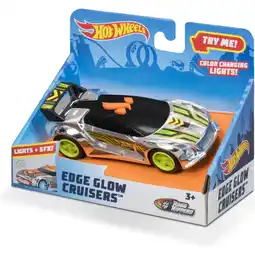 Top1Toys Hot Wheels edge glow cruiser quick n sic aanbieding