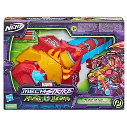 Top1Toys Nerf Marvel Mech Strike Monster Hunters Iron Man aanbieding