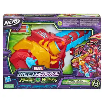 Top1Toys Nerf Marvel Mech Strike Monster Hunters Iron Man aanbieding
