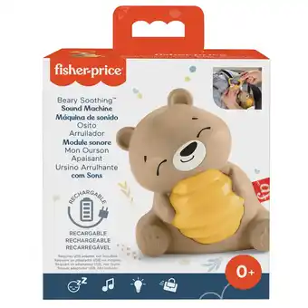Top1Toys Fisher Price Beary Soothing Sound Machine aanbieding