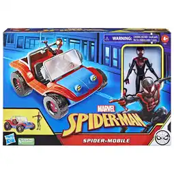 Top1Toys Spiderman spider mobiel met figuren aanbieding