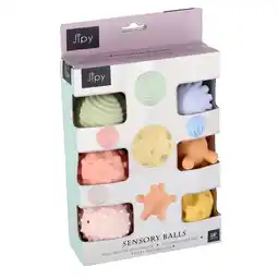 Top1Toys Jipy speel en leer ballen 6 stuks aanbieding