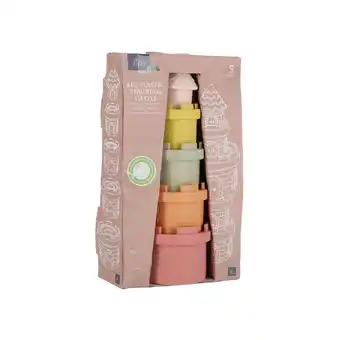 Top1Toys Jipy Bioplastic Stapel kasteel 5 delig aanbieding