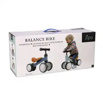 Top1Toys Jipy Loopfiets dark blue aanbieding