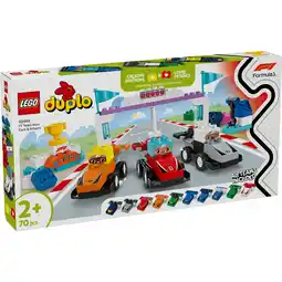 Top1Toys LEGO 10445 DUPLO F1 team racewagens en coureurs aanbieding