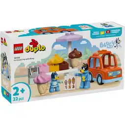 Top1Toys LEGO 10458 Duplo IJsje Halen Met Bluey aanbieding