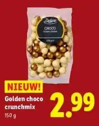 Lidl Golden choco crunchmix aanbieding